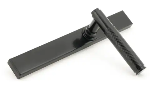 Click Here To Enlarge This Photo Of 52539 From The Anvil Black Brompton Slimline Lever Espag&period; Latch Set