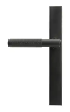Click Here To Enlarge This Photo Of 52540 From The Anvil Matt Black Brompton Slimline Lever Espag&period; Latch Set