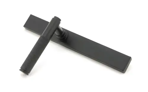 Click Here To Enlarge This Photo Of 52540 From The Anvil Matt Black Brompton Slimline Lever Espag&period; Latch Set