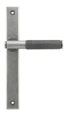 Click Here To Enlarge This Photo Of 52541 From The Anvil Pewter Brompton Slimline Lever Espag&period; Latch Set