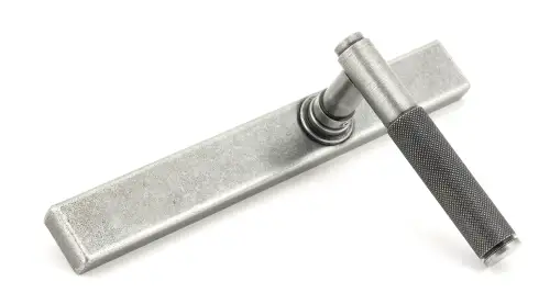 Click Here To Enlarge This Photo Of 52541 From The Anvil Pewter Brompton Slimline Lever Espag&period; Latch Set
