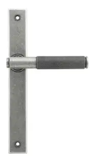 52541 From The Anvil Pewter Brompton Slimline Lever Espag&period; Latch Set