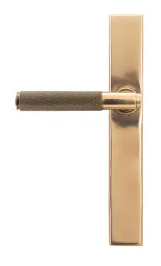 Click Here To Enlarge This Photo Of 52417 From The Anvil Polished Bronze Brompton Slimline Lever Espag&period; Latch Set