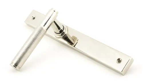 Click Here To Enlarge This Photo Of 52538 From The Anvil Polished Nickel Brompton Slimline Lever Espag&period; Latch Set