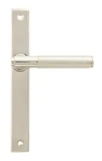 52538 From The Anvil Polished Nickel Brompton Slimline Lever Espag&period; Latch Set
