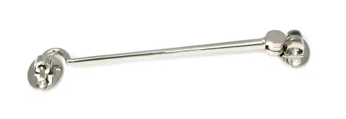Click Here To Enlarge This Photo Of 52275 From The Anvil Polished Nickel 8" Cabin Hook