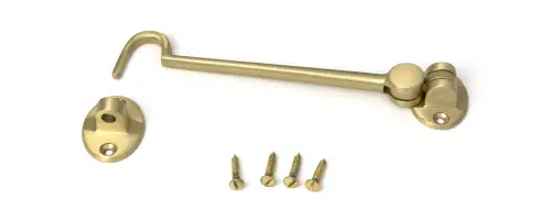 Click Here To Enlarge This Photo Of 52269 From The Anvil Satin Brass 6" Cabin Hook