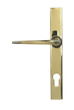 Click Here To Enlarge This Photo Of 52608 From The Anvil Aged Brass Eaton Slimline Lever Espag&period; Lock Set