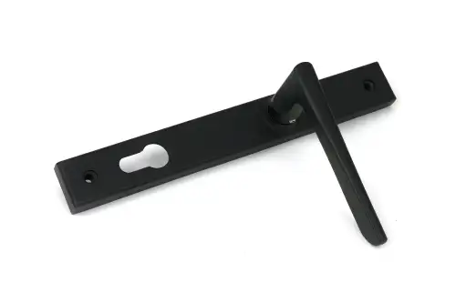 Click Here To Enlarge This Photo Of 52606 From The Anvil Matt Black Eaton Slimline Lever Espag&period; Lock Set