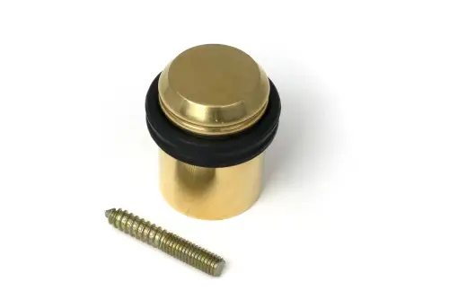 Click Here To Enlarge This Photo Of 52469 From The Anvil Polished Brass Floor Mounted Door Stop