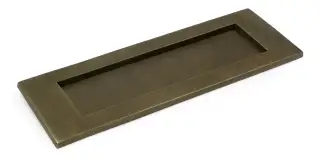 52411 From The Anvil Burnished Brass Large Letter Plate