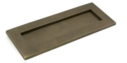 Click Here To Enlarge This Photo Of 52407 From The Anvil Burnished Brass Small Letter Plate