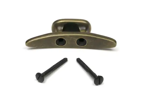 Click Here To Enlarge This Photo Of 52244 From The Anvil Burnished Brass Marine Cleat Hook