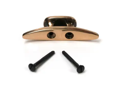 Click Here To Enlarge This Photo Of 52246 From The Anvil Polished Bronze Marine Cleat Hook