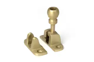 52348 From The Anvil Satin Brass Mushroom Brighton Fastener &lpar;Radiused&rpar;