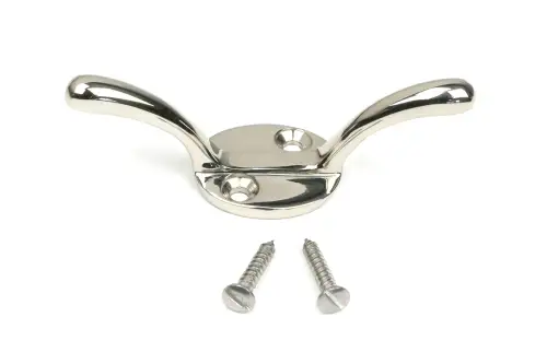 Click Here To Enlarge This Photo Of 52252 From The Anvil Polished Nickel Newbury Cleat Hook