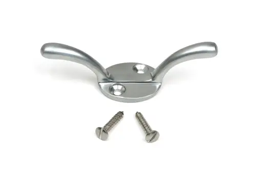 Click Here To Enlarge This Photo Of 52251 From The Anvil Satin Chrome Newbury Cleat Hook