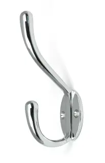 52220 From The Anvil Polished Chrome Newbury Hat & Coat Hook