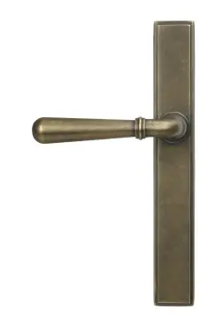 Click Here To Enlarge This Photo Of 52421 From The Anvil Burnished Brass Newbury Slimline Lever Espag&period; Latch Set