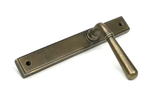 Click Here To Enlarge This Photo Of 52421 From The Anvil Burnished Brass Newbury Slimline Lever Espag&period; Latch Set