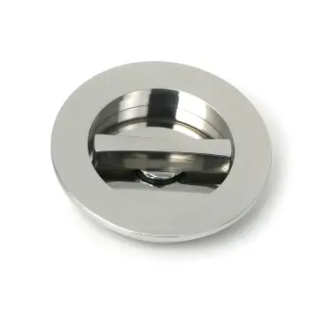 Click Here To Enlarge This Photo Of 52519 From The Anvil Polished Marine SS &lpar;316&rpar; 75mm Plain Round Pull - Privacy Set
