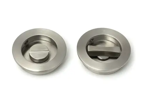 Click Here To Enlarge This Photo Of 52518 From The Anvil Satin Marine SS &lpar;316&rpar; 60mm Plain Round Pull - Privacy Set