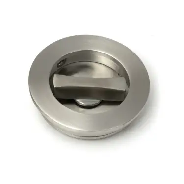Click Here To Enlarge This Photo Of 52518 From The Anvil Satin Marine SS &lpar;316&rpar; 60mm Plain Round Pull - Privacy Set