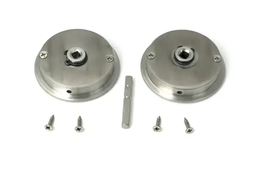 Click Here To Enlarge This Photo Of 52518 From The Anvil Satin Marine SS &lpar;316&rpar; 60mm Plain Round Pull - Privacy Set