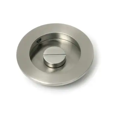 Click Here To Enlarge This Photo Of 52520 From The Anvil Satin Marine SS &lpar;316&rpar; 75mm Plain Round Pull - Privacy Set