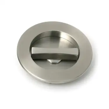 Click Here To Enlarge This Photo Of 52520 From The Anvil Satin Marine SS &lpar;316&rpar; 75mm Plain Round Pull - Privacy Set