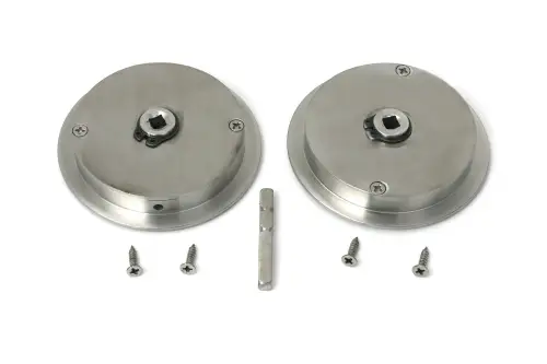 Click Here To Enlarge This Photo Of 52520 From The Anvil Satin Marine SS &lpar;316&rpar; 75mm Plain Round Pull - Privacy Set