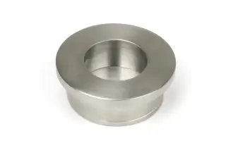 52522 From The Anvil Satin Marine SS &lpar;316&rpar; 34mm Round Finger Edge Pull