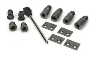52476 From The Anvil Pewter Secure Sash Stops &lpar;Pack of 4&rpar;