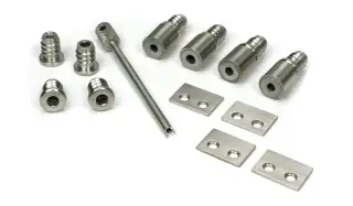 52478 From The Anvil Satin Marine SS &lpar;316&rpar; Secure Sash Stops &lpar;Pack of 4&rpar;