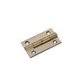 TDF100FB - Zoo Hardware Solid Drawn Brass Butt Hinges - 38 x 22 x 1.3mm Florentine Bronze