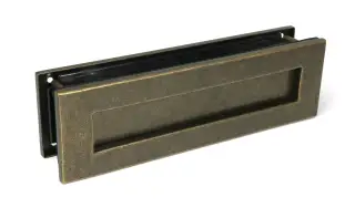 52604 From The Anvil Burnished Brass Traditional Letterbox