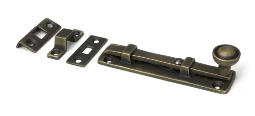 Click Here To Enlarge This Photo Of 52459 From The Anvil Burnished Brass 4" Universal Bolt