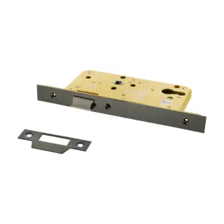 Atlantic - ALKDINL60HDBN DIN Heavy Duty Latch 60mm Backset - Black Nickel