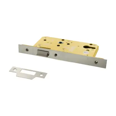 Click Here To Enlarge This Photo Of Atlantic - ALKDINL60HDSC DIN Heavy Duty Latch 60mm Backset - Satin Chrome
