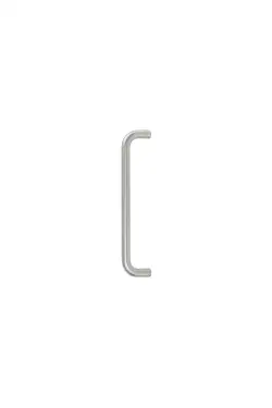 Click Here To Enlarge This Photo Of Eclipse 34536 225mm x 19mm D Shaped Pull Handle &lpar;M8 Brass Insert&rpar; - Satin Stainless Steel