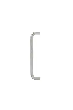 Click Here To Enlarge This Photo Of Eclipse 34537 300mm x 19mm D Shaped Pull Handle &lpar;M8 Brass Insert&rpar; - Satin Stainless Steel