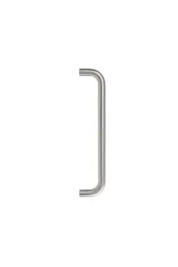 Click Here To Enlarge This Photo Of Eclipse 34537 300mm x 19mm D Shaped Pull Handle &lpar;M8 Brass Insert&rpar; - Satin Stainless Steel