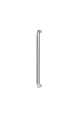 Click Here To Enlarge This Photo Of Eclipse 34537 300mm x 19mm D Shaped Pull Handle &lpar;M8 Brass Insert&rpar; - Satin Stainless Steel