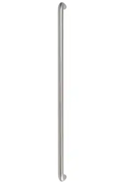 Click Here To Enlarge This Photo Of Eclipse 34539 600mm x 19mm D Shaped Pull Handle &lpar;M8 Brass Insert&rpar; - Satin Stainless Steel