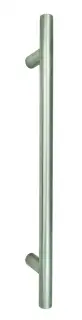 Eclipse 34659 525mm x 19mm &lpar;425mm c&sol;c&rpar; Guardsman Pull Handle &lpar;M8 Brass Insert&rpar; - Satin Stainless Steel