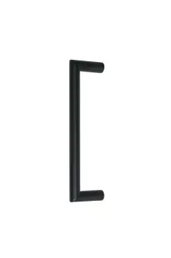 Click Here To Enlarge This Photo Of Eclipse 34677 225mm x 19mm Mitred Pull Handle &lpar;M8 Brass Insert&rpar; - Matt Black