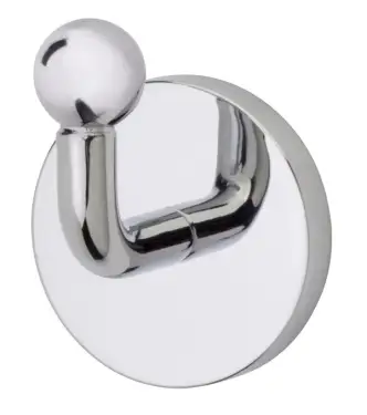 Click Here To Enlarge This Photo Of Eclipse 80006 &lpar;800 Series&rpar; Polished Chrome Single Robe Hook