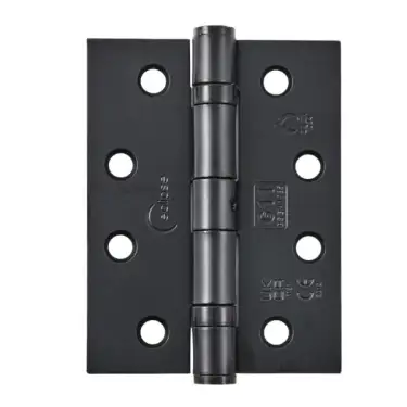 Click Here To Enlarge This Photo Of Eclipse PK112 Grade 11 Matt Black &lpar;Mild Steel&rpar; Ball Bearing Hinges 102 x 76 x 2&period;7mm &lpar;Pack of 3&rpar;