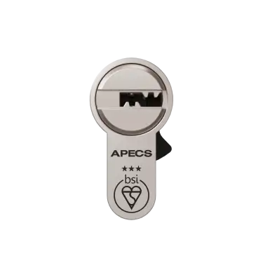 Click Here To Enlarge This Photo Of AP35-35BSN APECS 70mm &lpar;35&sol;35&rpar; Euro Profile British Standard 3&ast; TS007 Kitemarked Double Cylinder - Satin Nickel