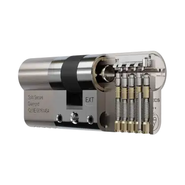 Click Here To Enlarge This Photo Of AP35-35BSN APECS 70mm &lpar;35&sol;35&rpar; Euro Profile British Standard 3&ast; TS007 Kitemarked Double Cylinder - Satin Nickel